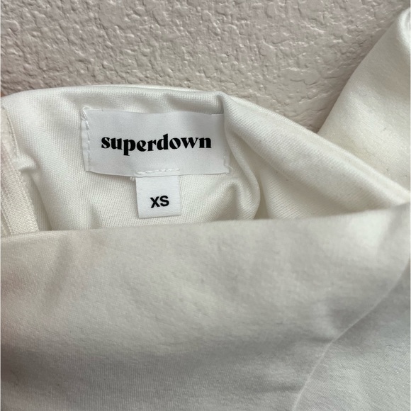 Superdown reece halter bodysuit White Halter Bodysuit Size XS - Picture 7 of 10